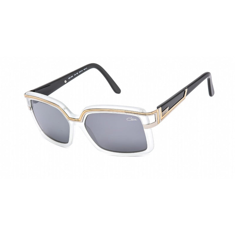 Cazal Cazal 8033 Sunglasses Transparent White/Gold / Grey Mirrored-AmbrogioShoes
