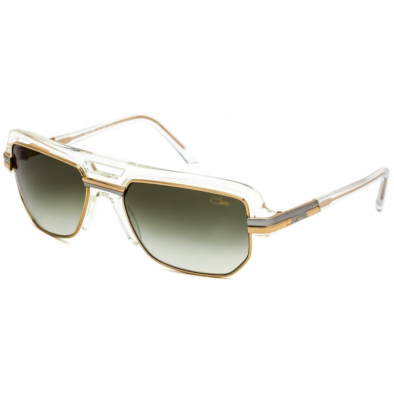 Cazal 9087 Sunglasses Clear-Gold / Grey Gradient-AmbrogioShoes