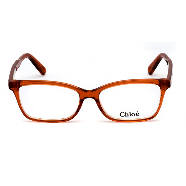 Chloe CE2742 Eyeglasses Brick / Clear Lens-AmbrogioShoes