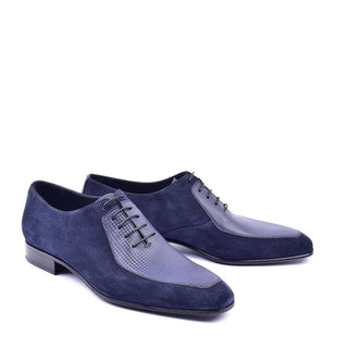 Corrente 5099 Men's Shoes Suede & Calf-Skin Leather Oxfords (CRT1304)-AmbrogioShoes