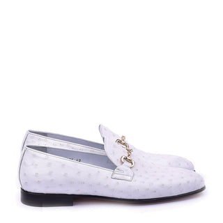 Corrente 5405 Men's Shoes Ostrich-Skin Horse-Bit Loafers (CRT1440)-AmbrogioShoes