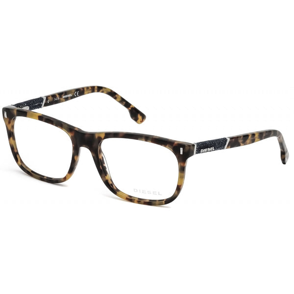 Diesel DL5157 Eyeglasses Blonde Havana / Clear Lens-AmbrogioShoes