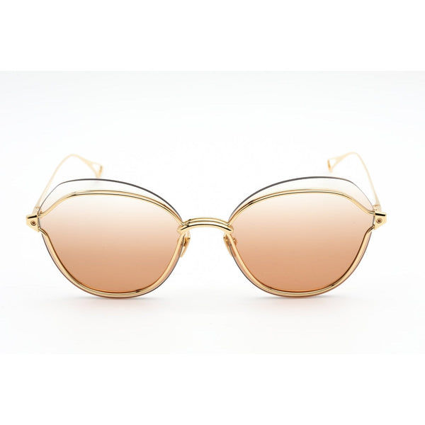 Dita NIGHTBIRD - TWO Sunglasses Yellow Gold / Pink Gradient-AmbrogioShoes