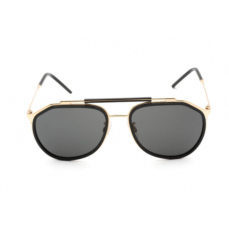 Dolce & Gabbana 0DG2277 Sunglasses Gold/Black / Dark grey-AmbrogioShoes