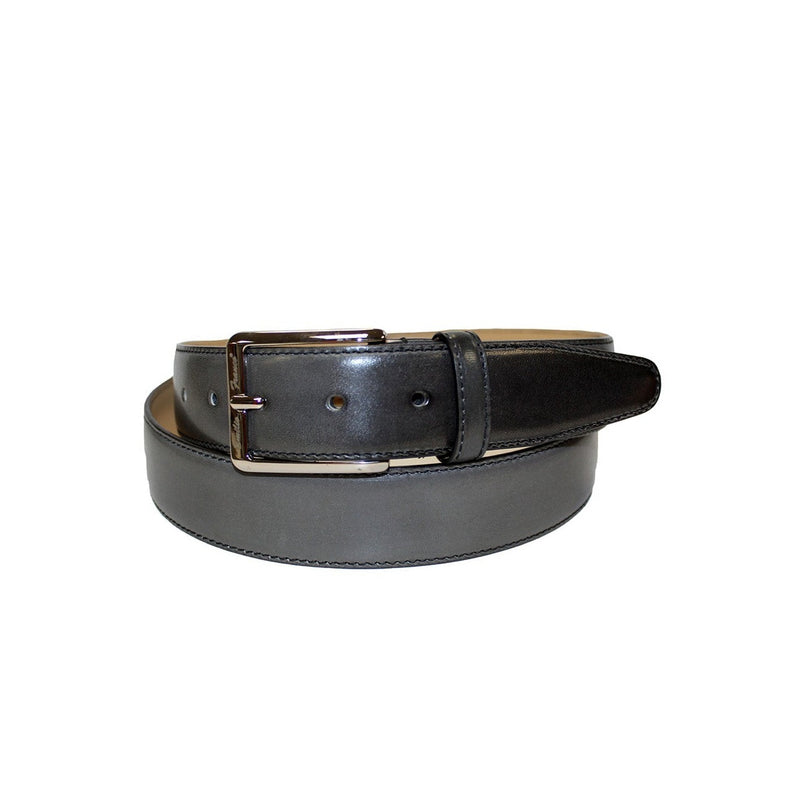 Emilio Franco 201 Men's Belts Grey Calf-Skin Leather Men's Belts (EF1119)-AmbrogioShoes