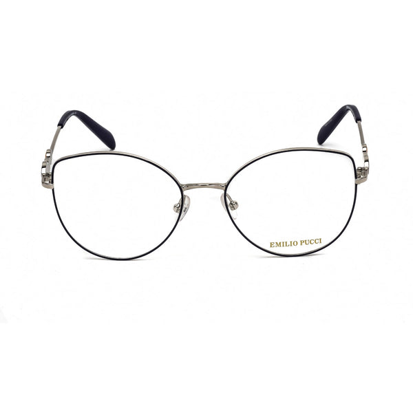 Emilio Pucci EP5144 Eyeglasses shiny blue / clear demo lens-AmbrogioShoes