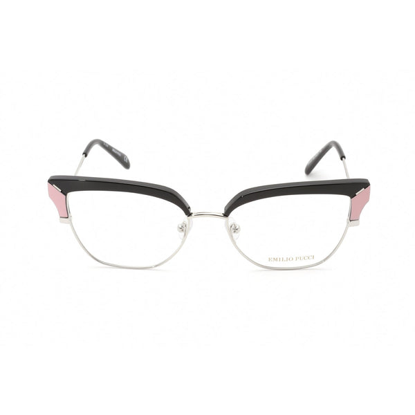 Emilio Pucci EP5147 Eyeglasses black/other/clear demo lens-AmbrogioShoes