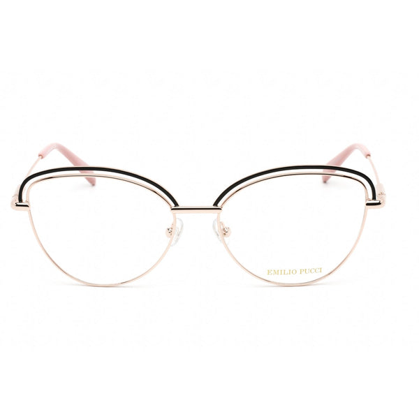 Emilio Pucci EP5170 Eyeglasses black/other/Clear Lens-AmbrogioShoes