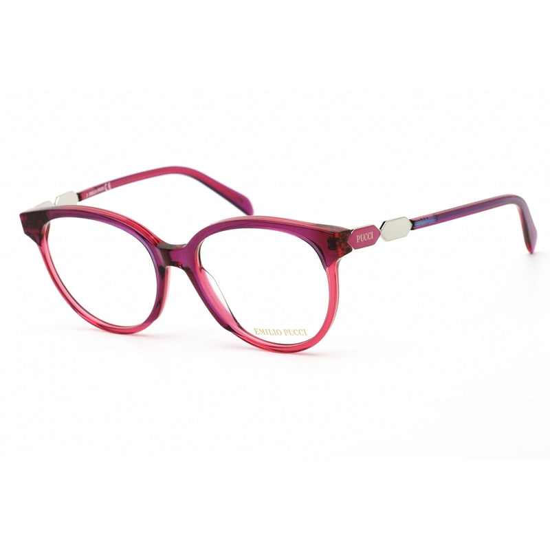 Emilio Pucci EP5184 Eyeglasses violet/other / clear demo lens-AmbrogioShoes