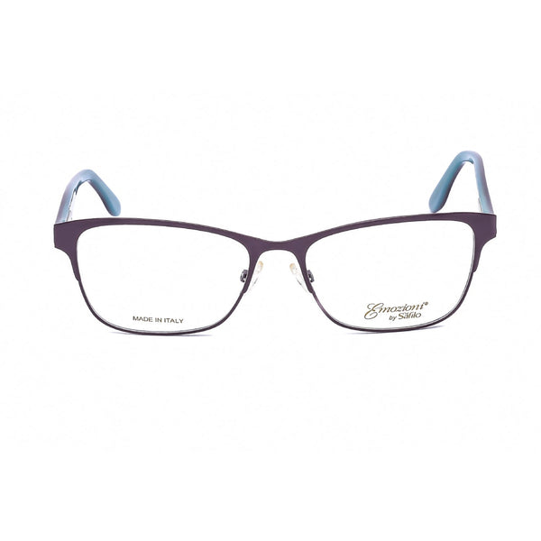 Emozioni 4371 Eyeglasses Purple Aqua / Clear Lens-AmbrogioShoes