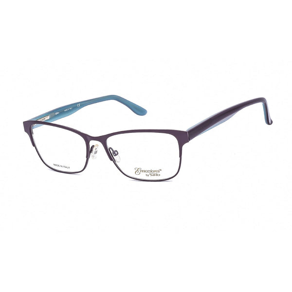 Emozioni 4371 Eyeglasses Purple Aqua / Clear Lens-AmbrogioShoes