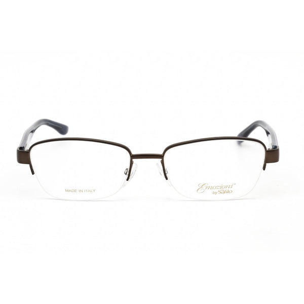 Emozioni 4373 Eyeglasses Brown Havana / Clear Lens-AmbrogioShoes