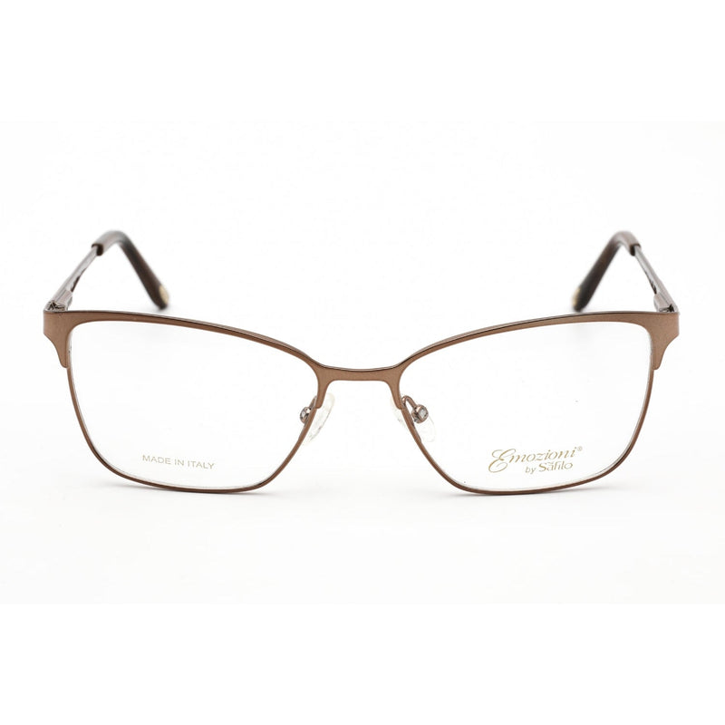 Emozioni EM 4395 Eyeglasses Light Brown / Clear Lens-AmbrogioShoes