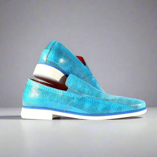 Fennix Daniel Men's Shoes Genuine Eel-Skin Slip-on Loafers (FXS2600)-AmbrogioShoes