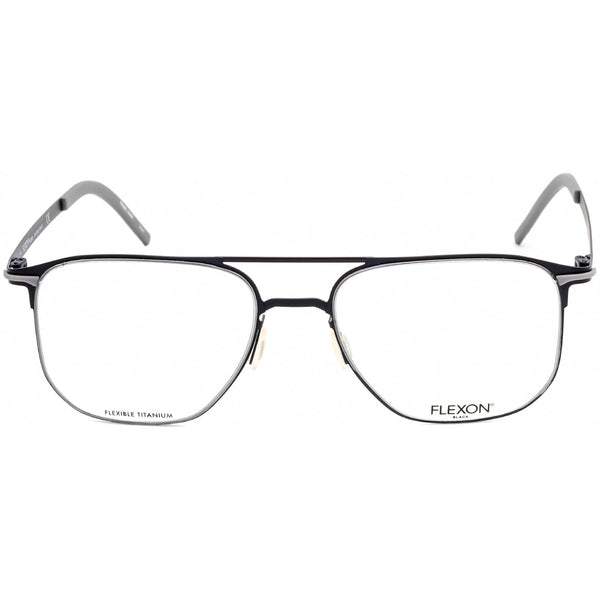 Flexon FLEXON B2004 Eyeglasses Navy / Clear Lens-AmbrogioShoes