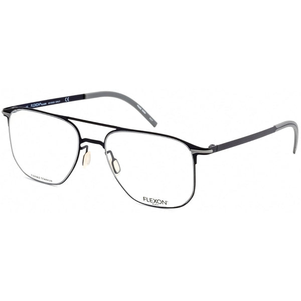 Flexon FLEXON B2004 Eyeglasses Navy / Clear Lens-AmbrogioShoes