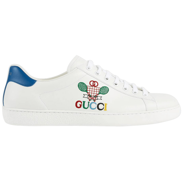 Gucci Ace Sneakers Tennis Men's Shoes White Tennis Sewed Calf-Skin Leather Casual (GGM1713)-AmbrogioShoes