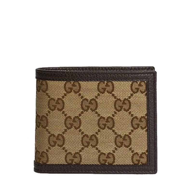 Gucci Men, GG Supreme wallet, Beige, Unisize, Wallets, Leather