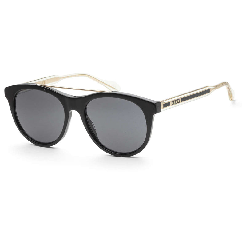 Gucci Round-Frame Acetate Sunglasses GG0559S-001 Men's-AmbrogioShoes