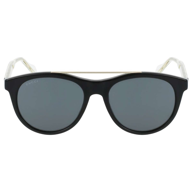 Gucci Round-Frame Acetate Sunglasses GG0559S-001 Men's-AmbrogioShoes