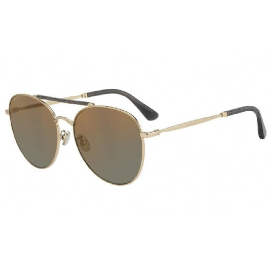 Jimmy Choo ABBIE/G/S Sunglasses Pale Gold / Brown Gradient-AmbrogioShoes
