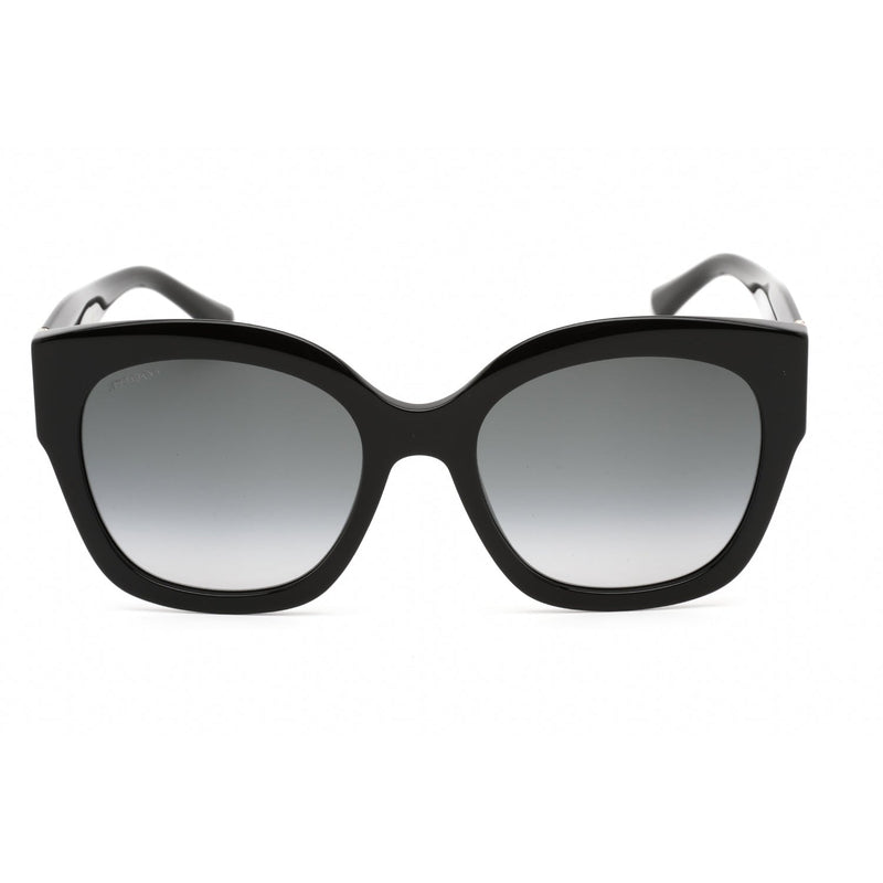 Jimmy Choo LEELA/S Sunglasses BLACK / GREY SHADED-AmbrogioShoes