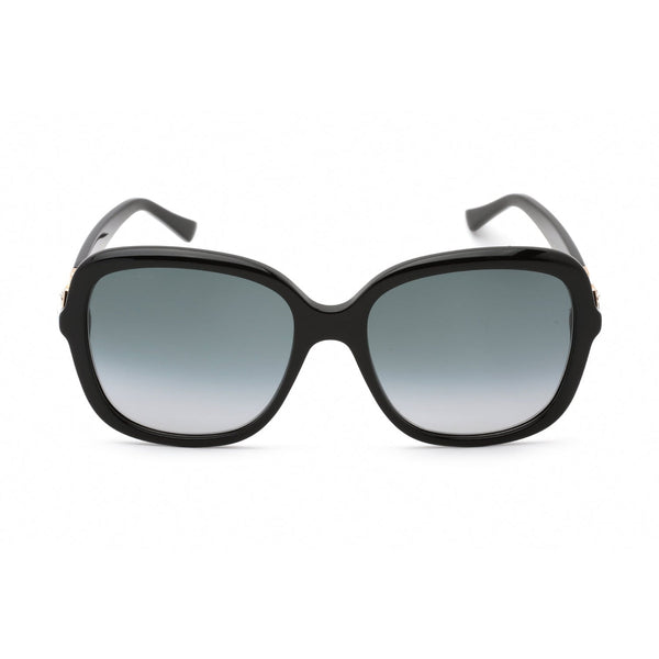 Jimmy Choo SADIE/S Sunglasses BLACK / GREY SHADED-AmbrogioShoes
