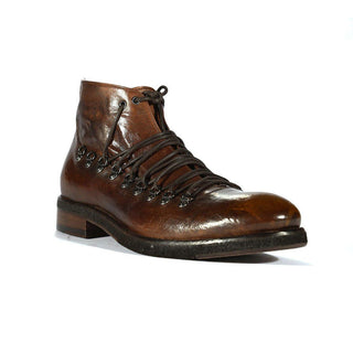 Jo Ghost 1356 Men's Shoes Buffalo Leather Boots (JG5303)-AmbrogioShoes