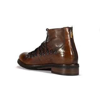 Jo Ghost 1356 Men's Shoes Buffalo Leather Boots (JG5303)-AmbrogioShoes