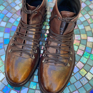 Jo Ghost 1356 Men's Shoes Buffalo Leather Boots (JG5303)-AmbrogioShoes