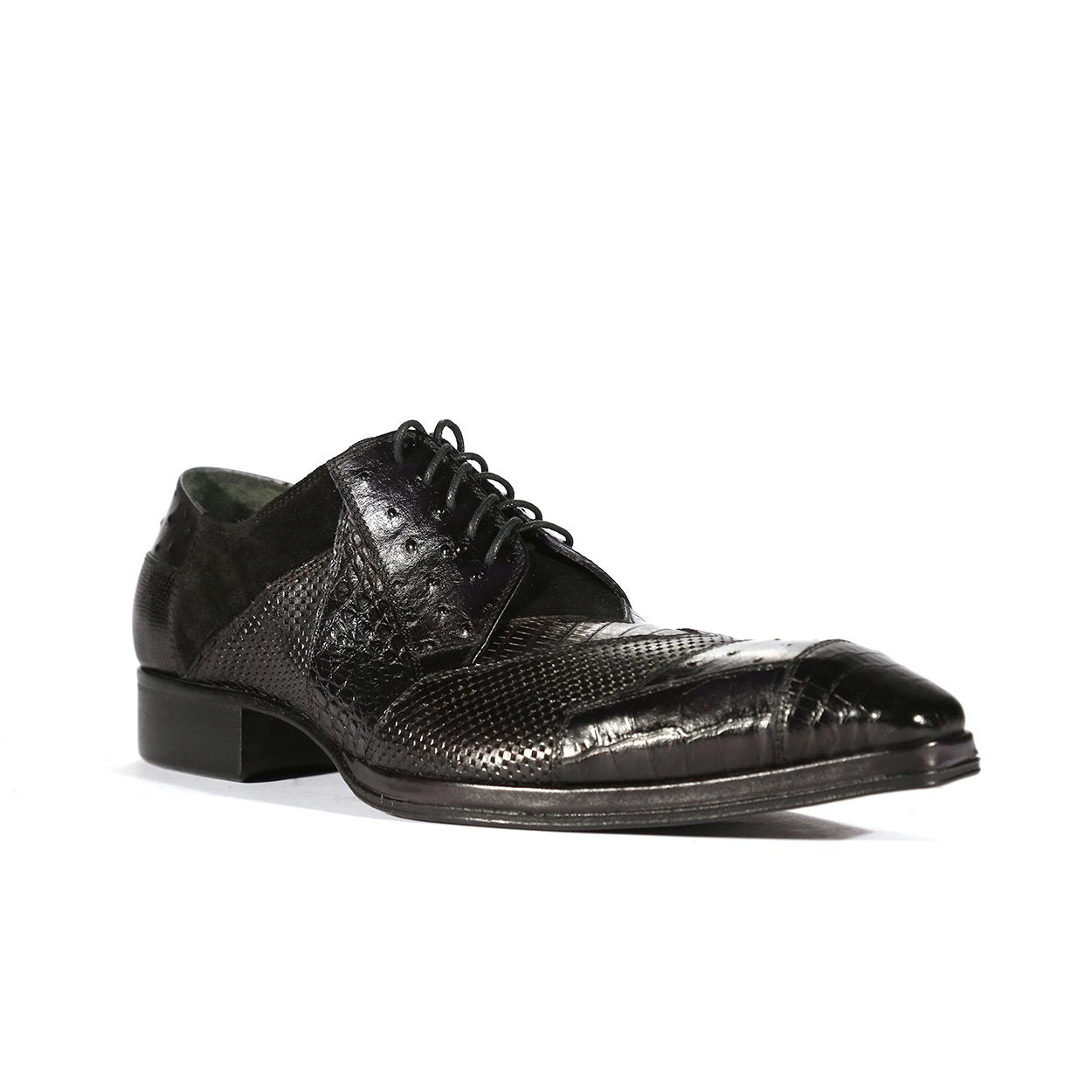 Jo Ghost 2028 Multi Material Derby (JG5305) – AmbrogioShoes