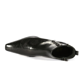 Jo Ghost 2720 Montalcino Men's Shoes Buffalo Leather Ankle Boots (JG5306)-AmbrogioShoes