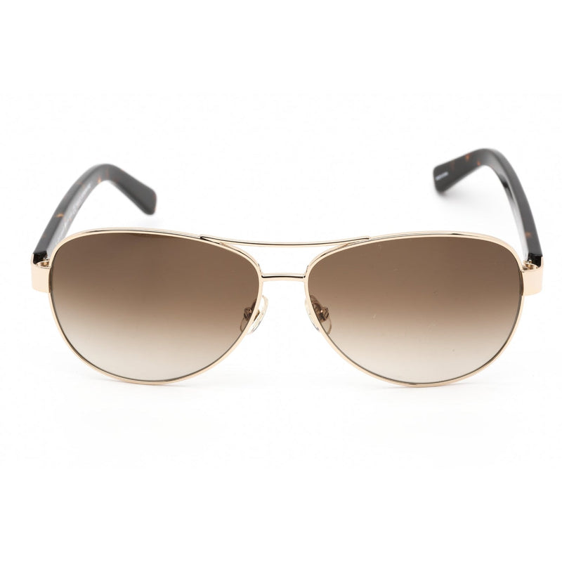 Kate Spade Dalia 2/S Sunglasses Gold Havana / (B1 warm brown gradient lens)-AmbrogioShoes