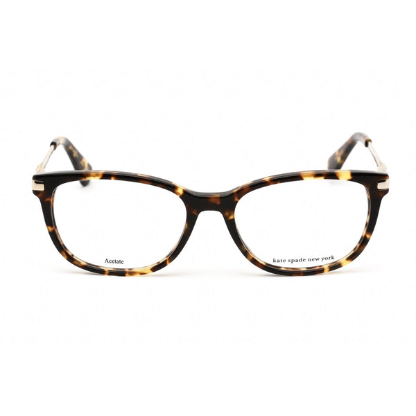 Kate Spade Jailene Eyeglasses Dark Havana / Clear demo lens-AmbrogioShoes