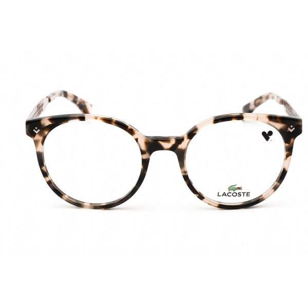 Lacoste L2806 Eyeglasses ROSE HAVANA / Clear demo lens-AmbrogioShoes