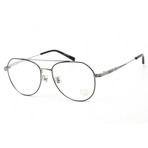MCM MCM2140A Eyeglasses BLACK/SILVER/Clear demo lens-AmbrogioShoes