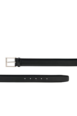 Magnanni 1177 Viento Men's Wind Black Patina Calf-Skin Leather Belt (MAGB1006)-AmbrogioShoes