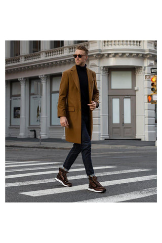 Magnanni 22212 Bodhi Tri-Tone Brown Suede / Calf-Skin Leather Boots (MAGS1012)-AmbrogioShoes