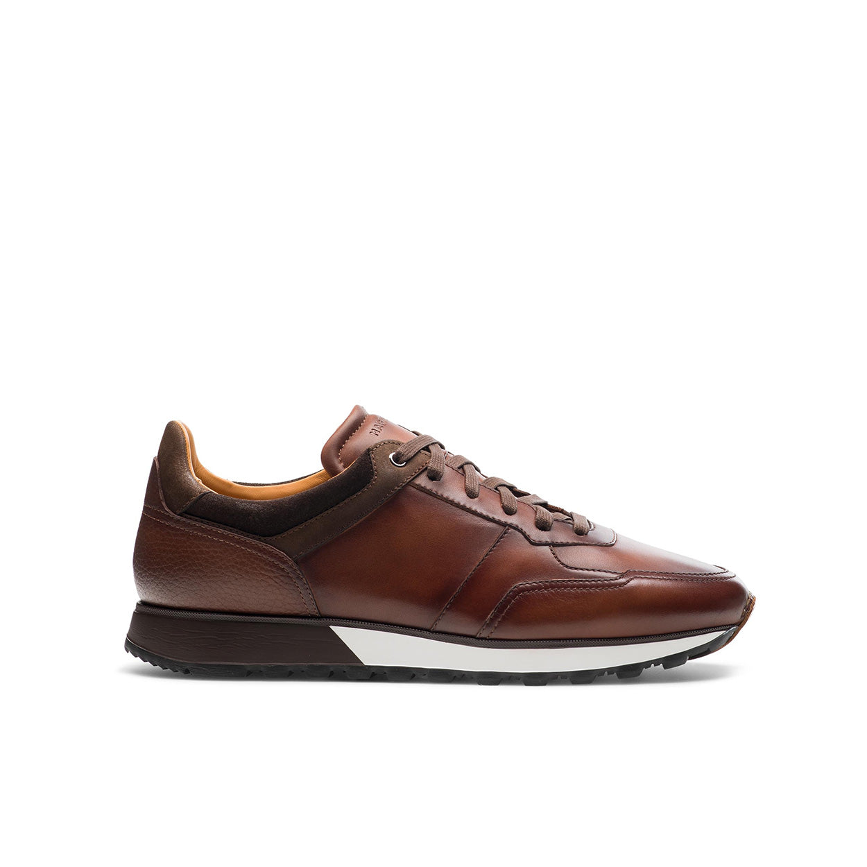 Magnanni 23961 Arco Men's Shoes Medium Brown Suede / Calf-Skin Leather ...