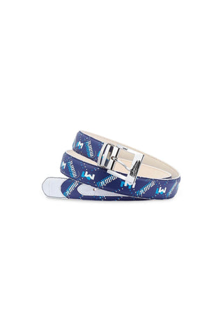 Mauri 0100/35 Men's Exotic Crocodile Skin & Nappa Leather Belt (MAB1055)-AmbrogioShoes