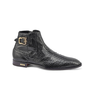 Mauri 3083 Pastor Men's Shoes Exotic Python Boots (MA5373)-AmbrogioShoes