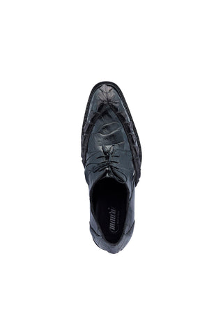 Mauri Slayer Crocodile Skin Derby-AmbrogioShoes