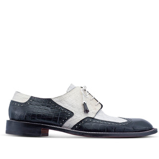 Mauri 3098 Lucchese Exotic Alligator Skin Derby (MA5432) (Special Order)-AmbrogioShoes