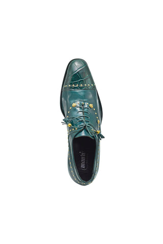 Mauri 4901 Vegas Exotic Alligator Skin & Calf-Skin Leather Oxfords (MA5311)-AmbrogioShoes