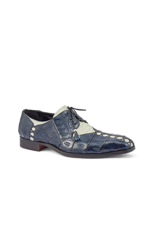 Mauri 4942 Bumby Crocodile & Ostrich Derby-AmbrogioShoes