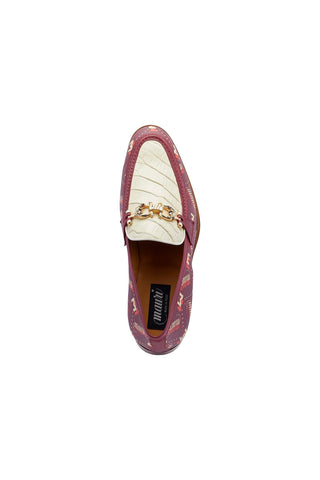 Mauri 4954/1 Wealth Exotic Alligator Skin / Calf-Skin Leather Horse-Bit Loafers (MA5452)-AmbrogioShoes