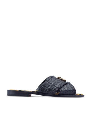 Mauri 5134 Coral Men's Shoe Exotic Hornback Slip-On Sandals (MA5439)-AmbrogioShoes