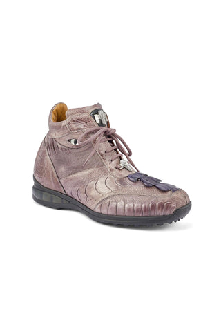 Mauri 8405/1 Venom Exotic Hornback Tail & Ostrich Leg Eyes Sneakers (MA5390)-AmbrogioShoes