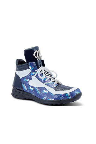 Mauri 8409 Hype Crocodile / Patent High-Top Sneakers-AmbrogioShoes