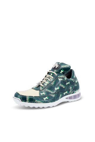Mauri 8900/2 Press Exotic Crocodile Skin & Nappa Leather Sneakers (MA5448)-AmbrogioShoes